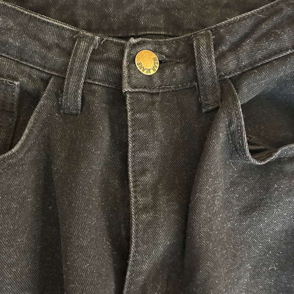 SHEIN black boyfriend distressed jeans - Picture 11 of 14